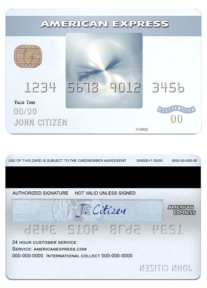 USA New York CFSB bank amex everyday® credit card